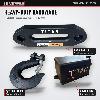 Titan Power TSR-9000 9000lb 12v Electric Winch - Black Body, Black Synthetic Rope - heavy-duty hardware
