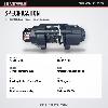 Titan Power TSR-9000 9000lb 12v Electric Winch - Black Body, Black Synthetic Rope - specification