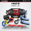 Titan Power TSR-9000 9000lb 12v Electric Winch - Black Body, Red Synthetic Rope - what is in the box