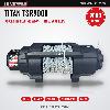 Titan Power TSR-9000 9000lb 12v Electric Winch - Black Body, Steel Cable - main photo