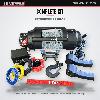 Titan Power TSR-9000 9000lb 12v Electric Winch - Black Body, Steel Cable - what is in the box