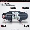 Titan Power TSR-9000 9000lb 12v Electric Winch - Black Body, Steel Cable - features