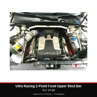 Ultra Racing 2-Point Front Upper Strut Bar - Audi S4 B8