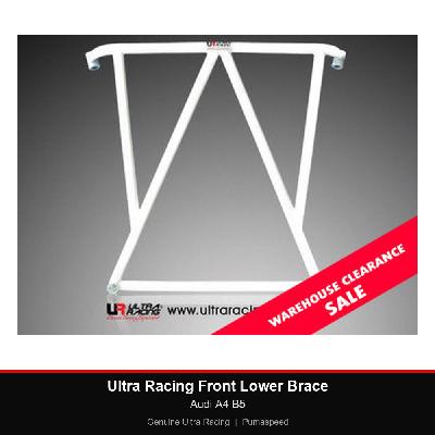 Ultra Racing Front Lower Brace - Audi A4 B5