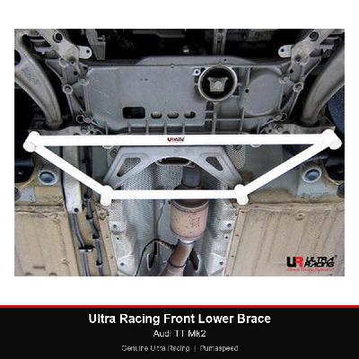 Ultra Racing Front Lower Brace - Audi TT Mk2