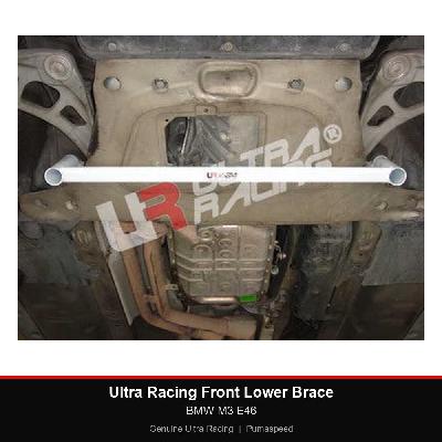 Ultra Racing Front Lower Brace - BMW M3 E46