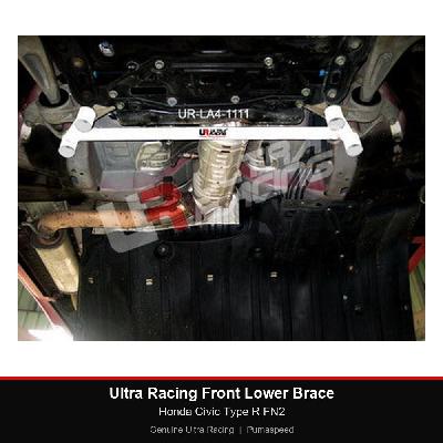 Ultra Racing Front Lower Brace - Honda Civic Type R FN2