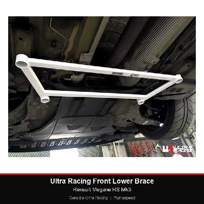 Ultra Racing Front Lower Brace - Renault Megane RS Mk3