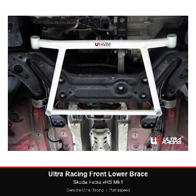 Ultra Racing Front Lower Brace - Skoda Fabia vRS Mk1