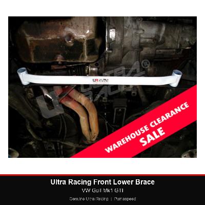 Ultra Racing Front Lower Brace - VW Golf Mk1 GTI