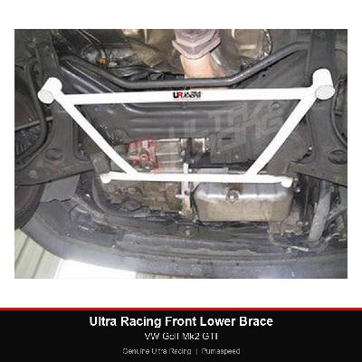 Ultra Racing Front Lower Brace - VW Golf Mk2 GTI