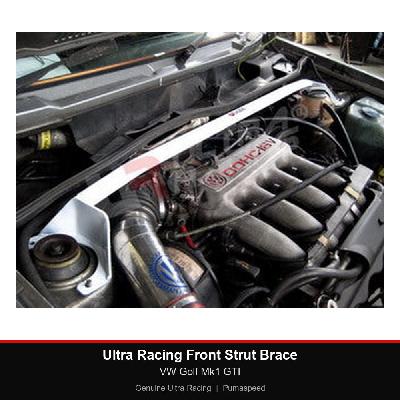 Ultra Racing Front Strut Brace - VW Golf Mk1 GTI