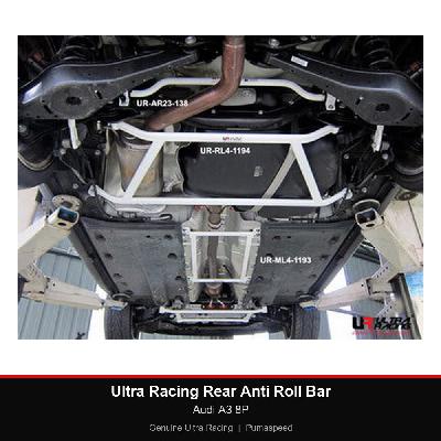 Ultra Racing Rear Anti Roll Bar - Audi A3 8P