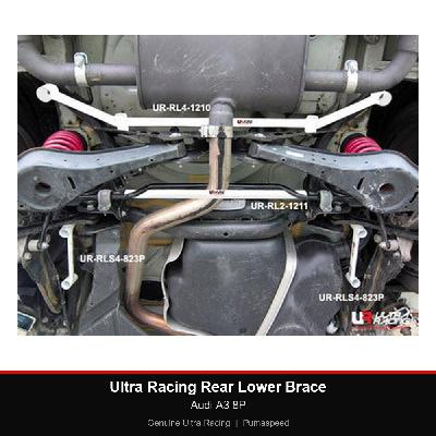 Ultra Racing Rear Lower Brace - Audi A3 8P
