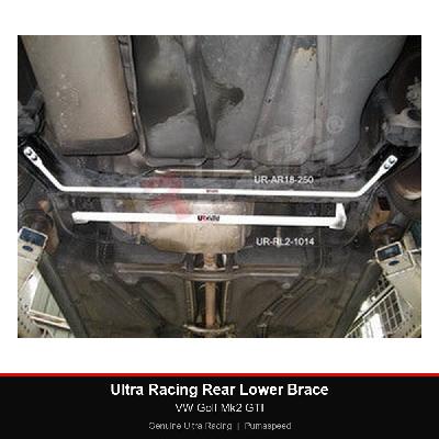 Ultra Racing Rear Lower Brace - VW Golf Mk2 GTI