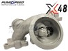 X48 Fiesta ST Mk8 hybrid turbocharger exhaust housing and wastegate