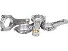 ZRP I-beam forged connecting rods with ARP bolts for the Focus RS Mk3 2.3 EcoBoost - Pumaspeed forged engine part